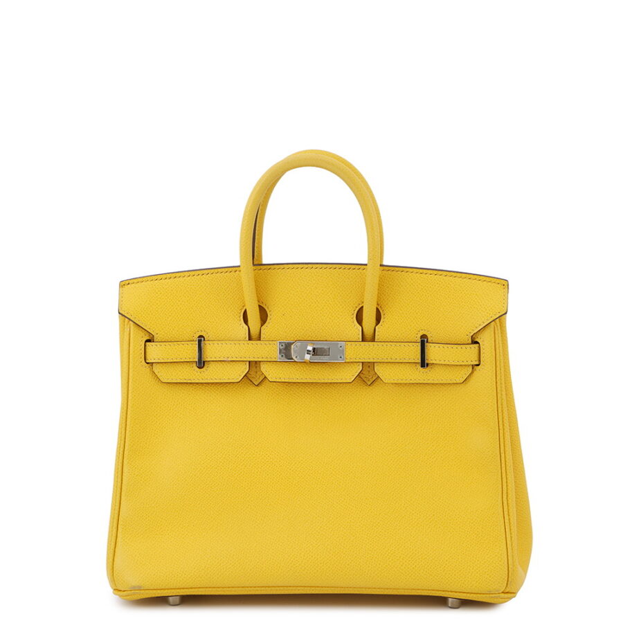 HERMES Birkin Jaune Ambre Epsom Size 25 | Studio Nafay