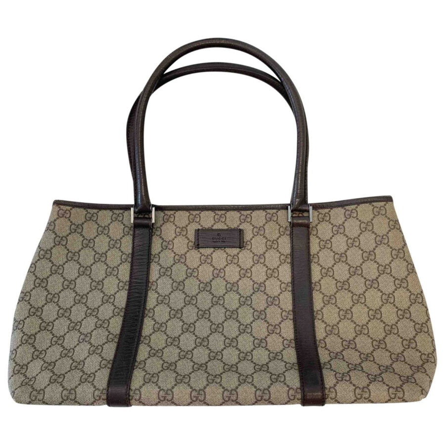 Gucci brown cloth handbag | Studio Nafay