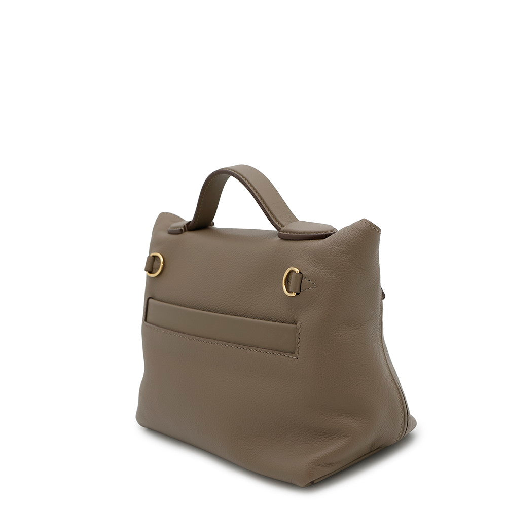 HERMES SacVan Quatre Etoupe Swift Leather Evercolor Size Mini