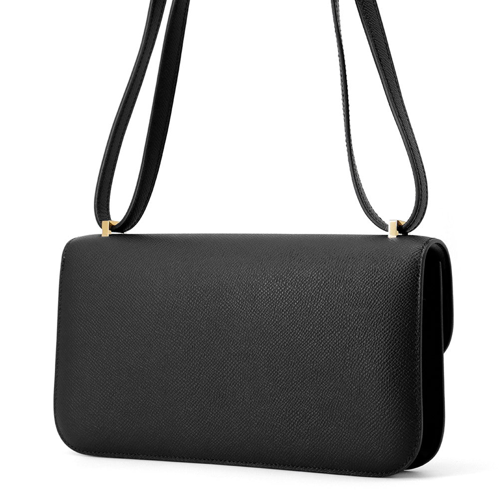 HERMES Constance Elan Miroir Black Epsom