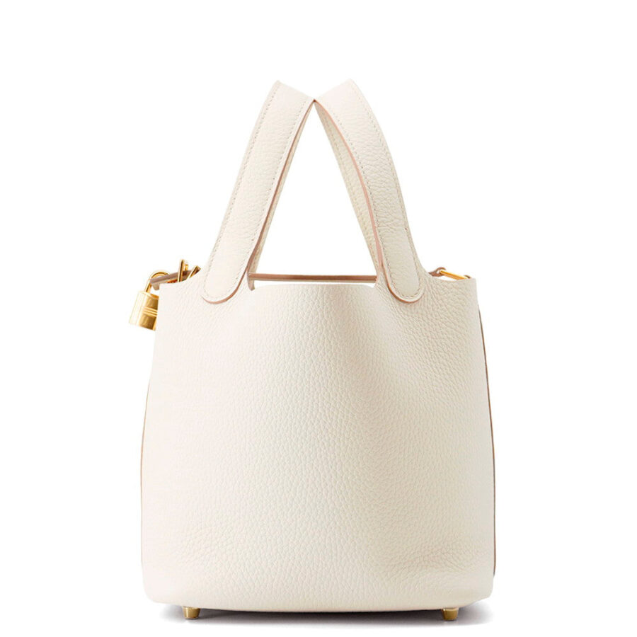 HERMES Picotin Lock Beton Taurillon Clemence Size PM | Studio Nafay