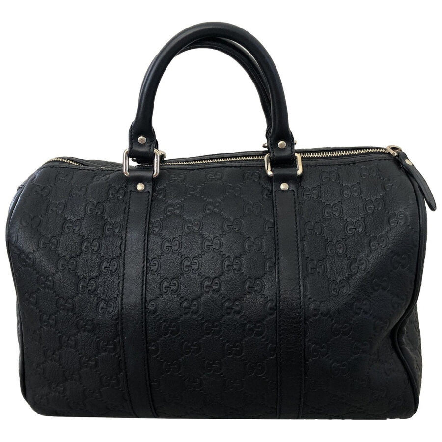 Gucci boston black leather handbag | Studio Nafay