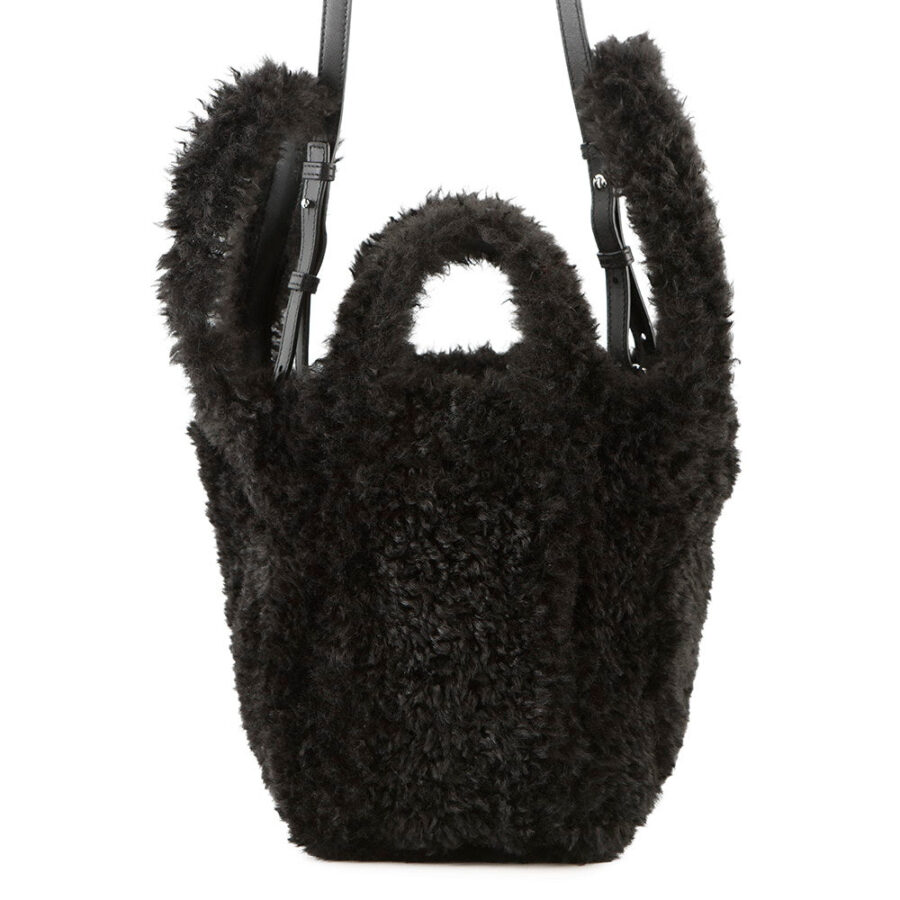 BALENCIAGA Everyday North South Tote Bag Black672793 Boa Leather Size XS | Studio Nafay