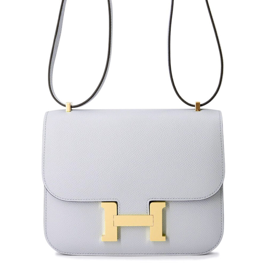 HERMES Constance3 Miroir Blue Gacier Epsom Size Mini | Studio Nafay