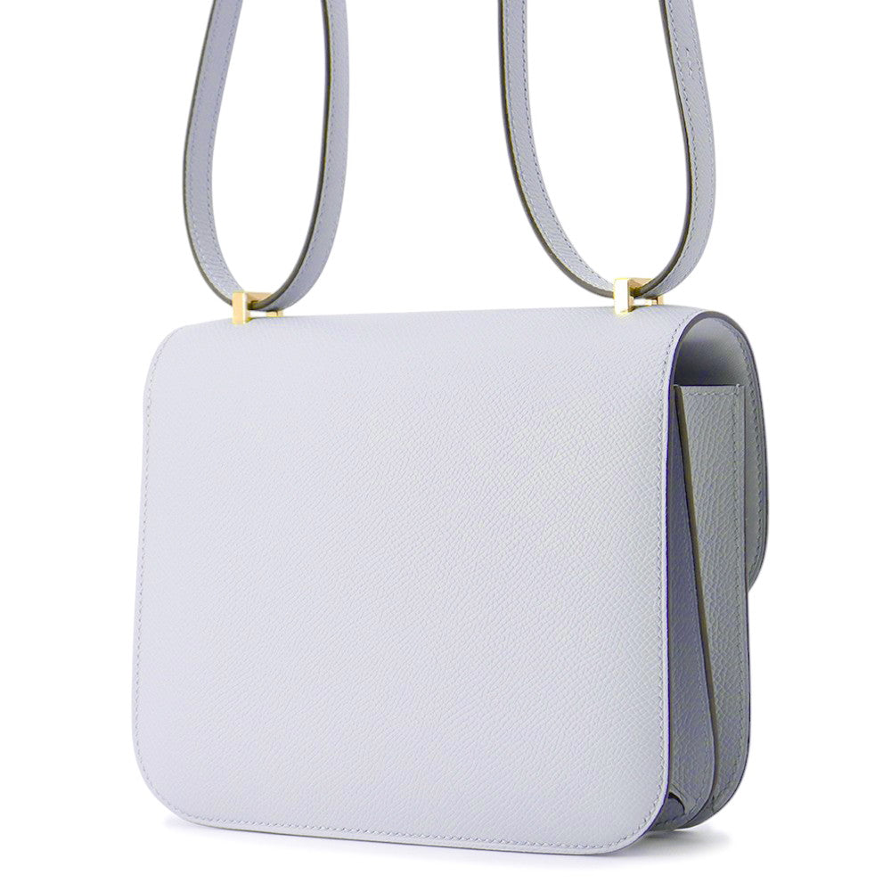 HERMES Constance3 Miroir Blue Gacier Epsom Size Mini