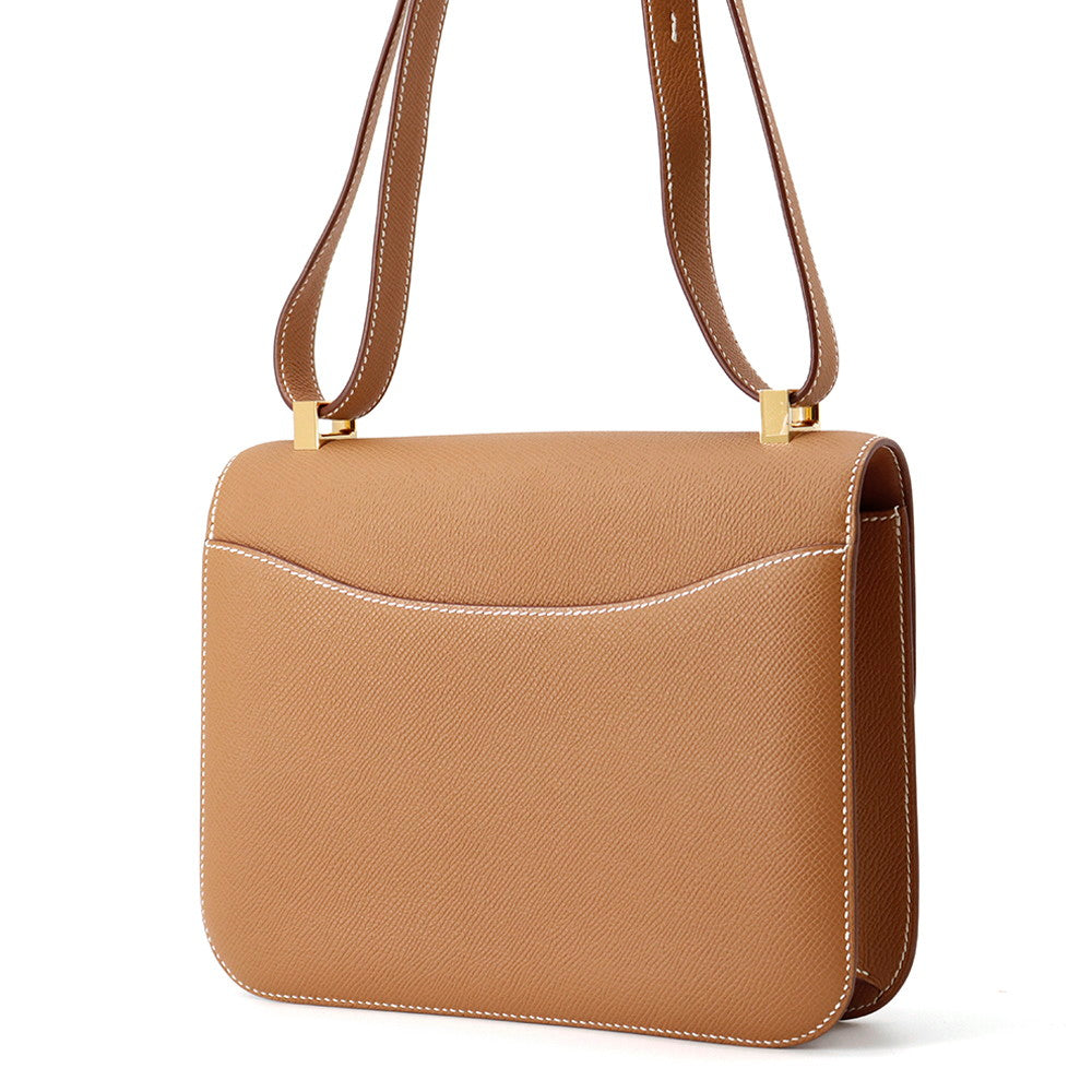 HERMES Constance Miroir Gold Epsom Size 24