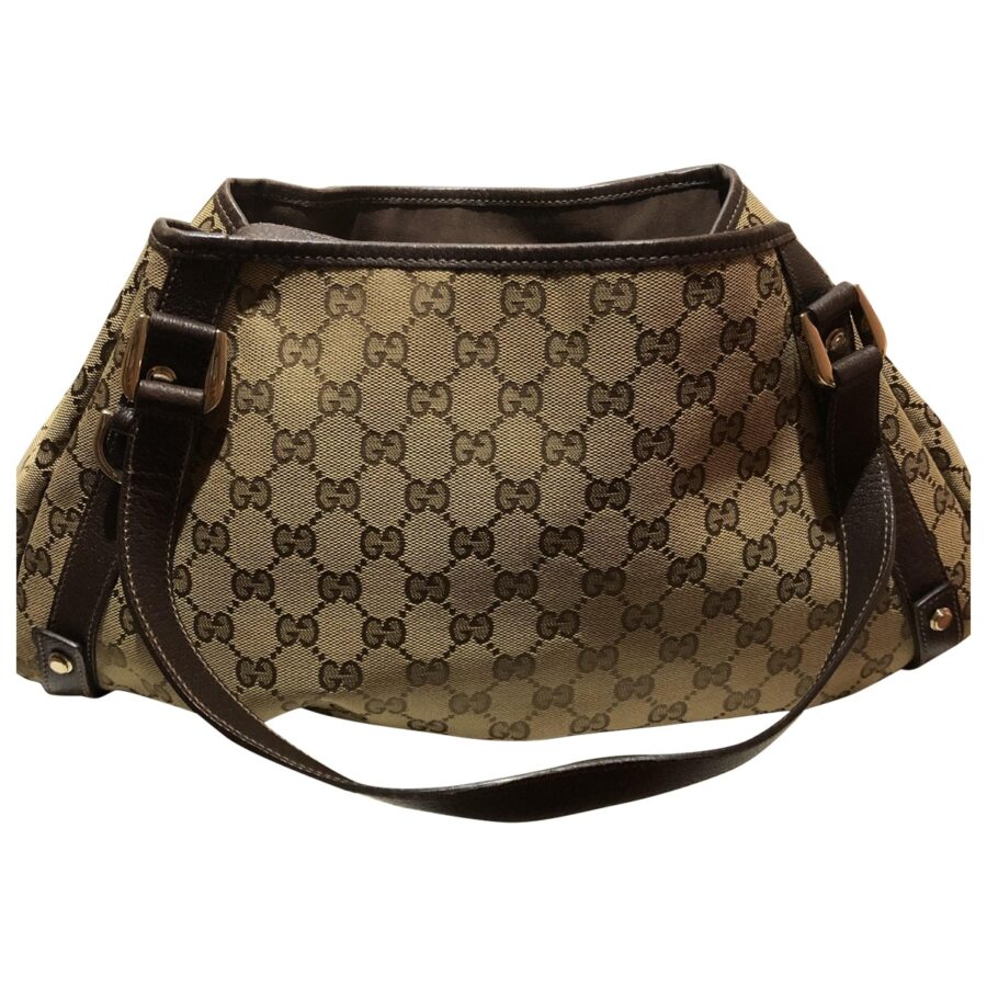 Gucci brown cloth handbag | Studio Nafay