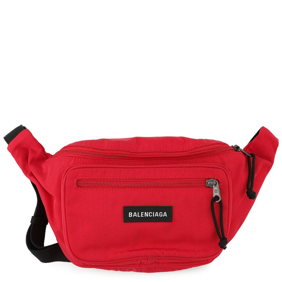 BALENCIAGA Explorer Crossbody Bag Red482389 Canvas | Studio Nafay