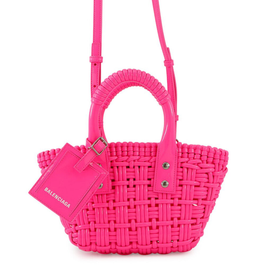 BALENCIAGA Bistro 2wayBag Flow Pink678028 Patent Leather Size XXS | Studio Nafay