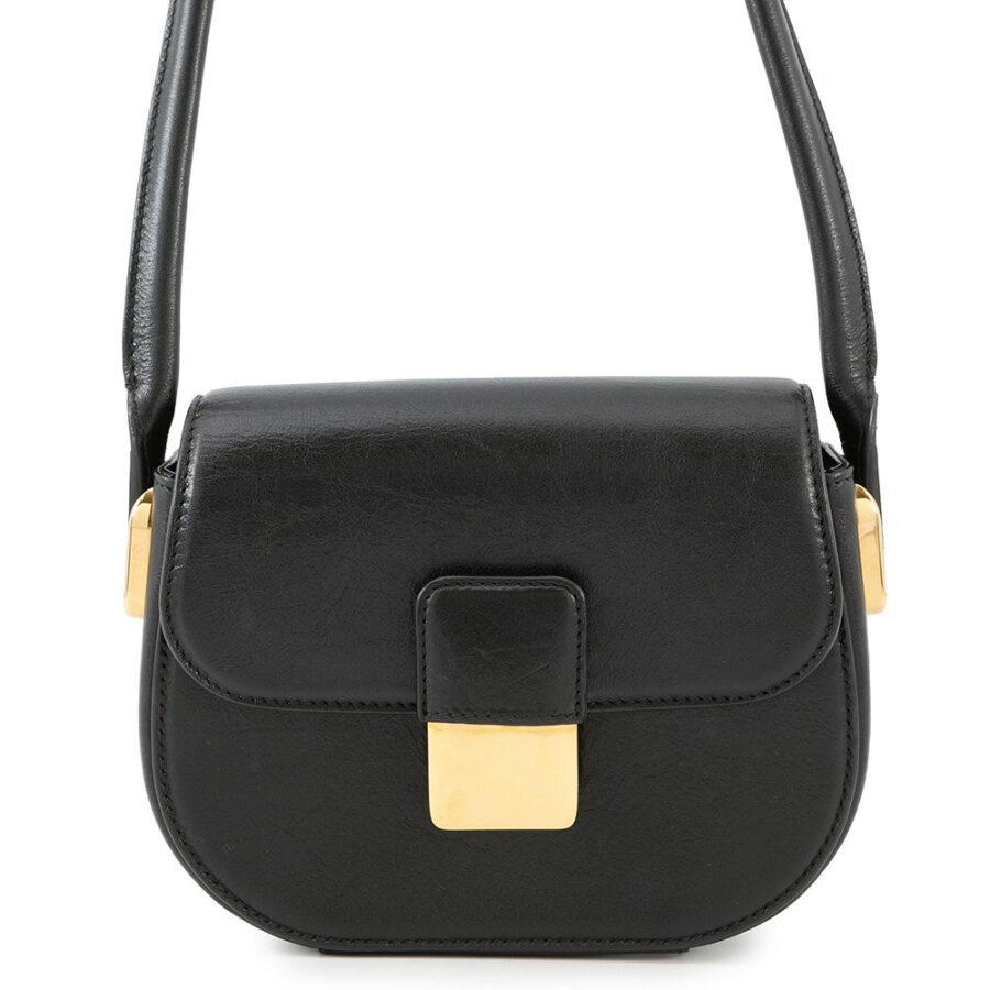 Bottega Veneta Desiree Shoulder Bag Navy Leather Size Mini | Studio Nafay