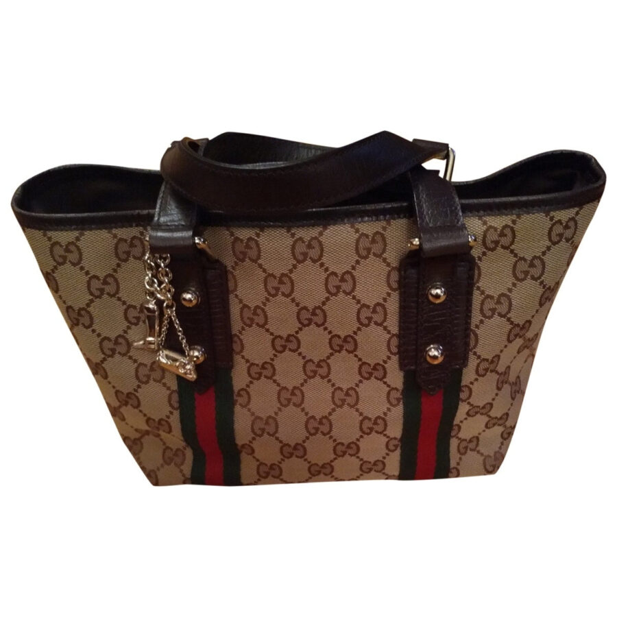 Gucci brown cloth handbag | Studio Nafay