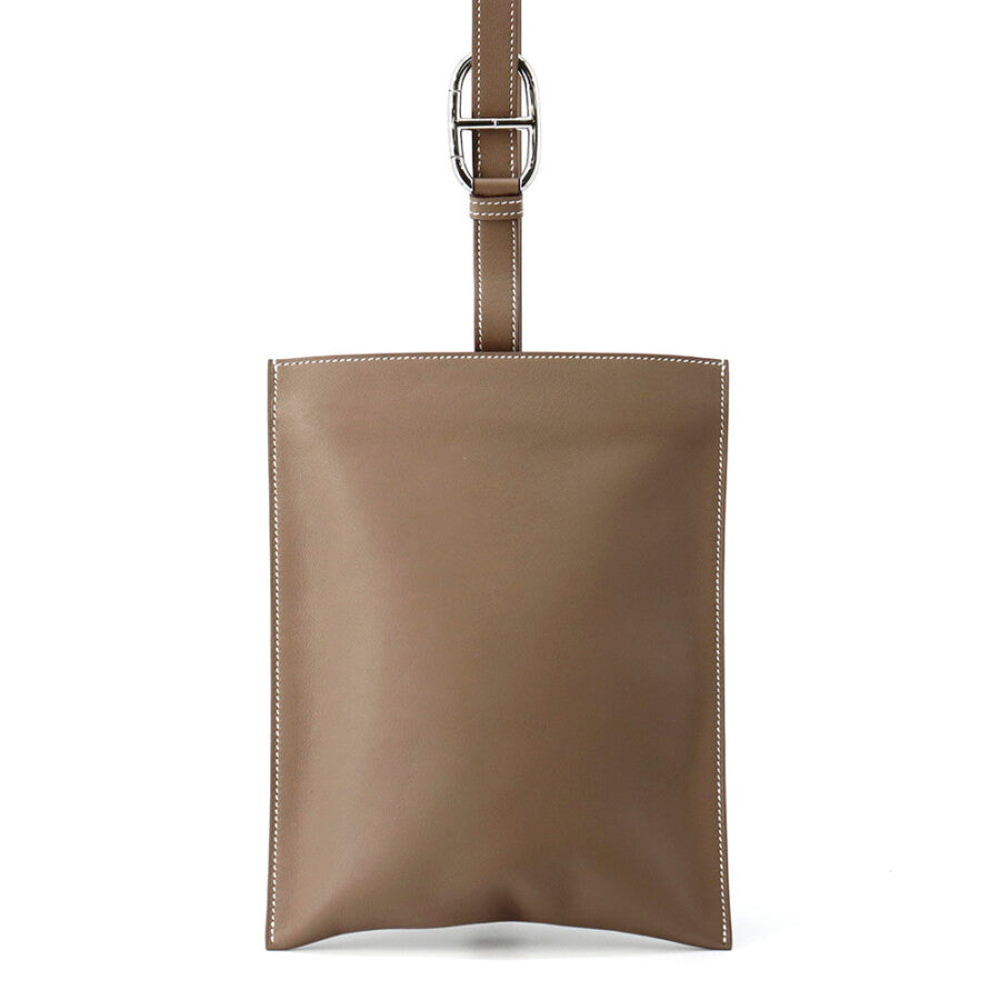 HERMES Portefeuille Poschamp Plus Etoupe Swift Leather | Studio Nafay