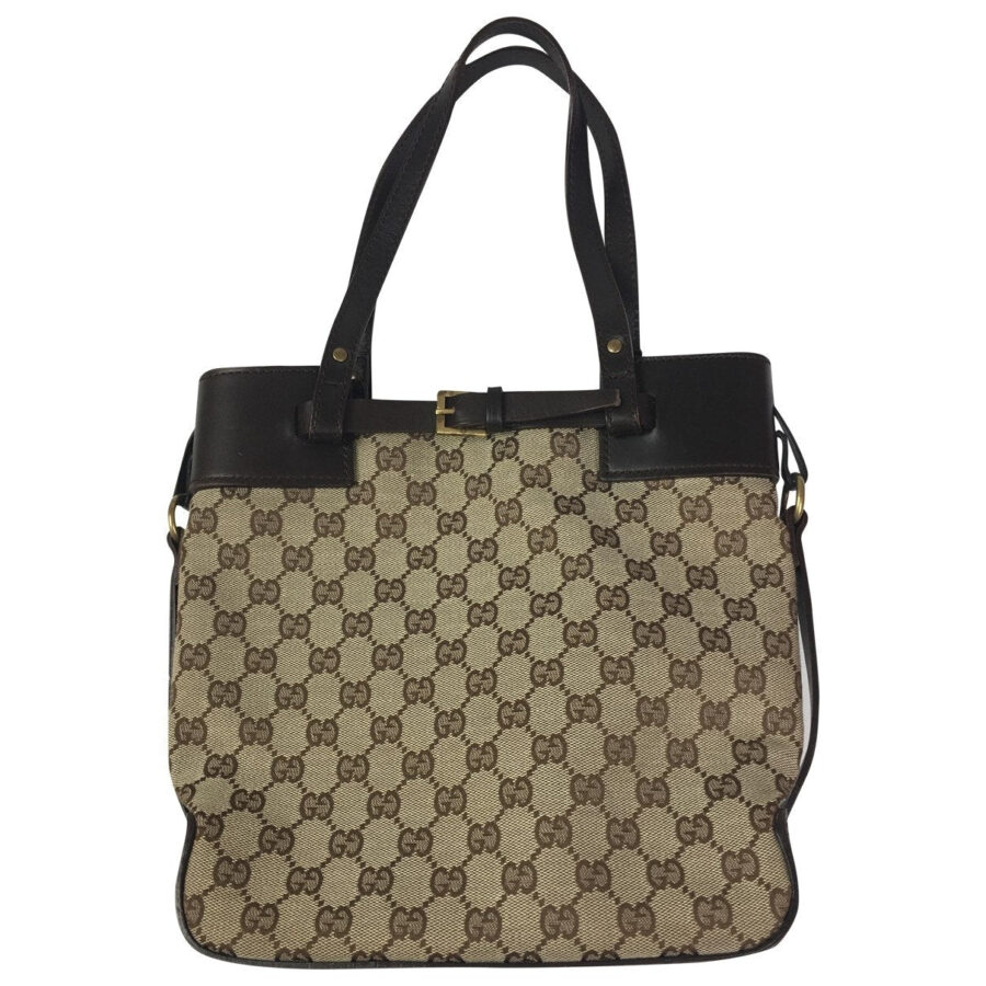 Gucci brown cloth handbag | Studio Nafay