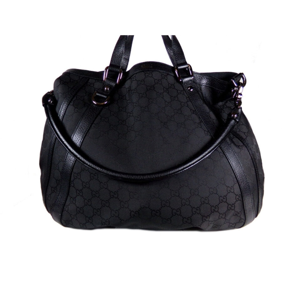 Gucci black cotton handbag | Studio Nafay