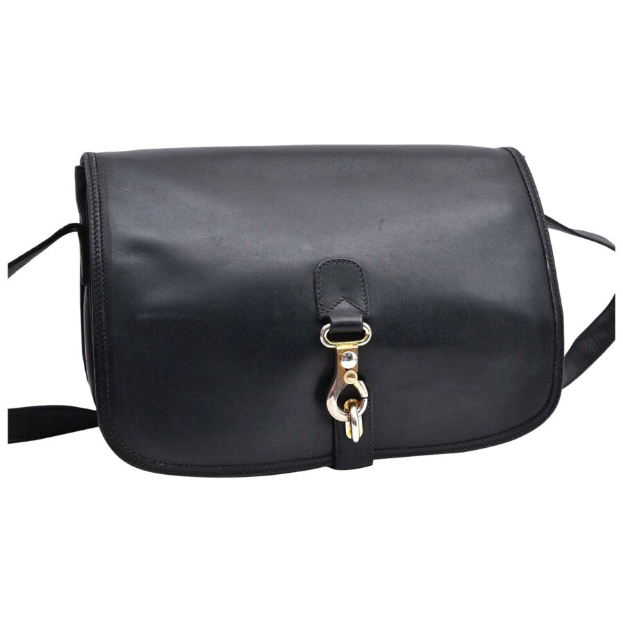 Gucci black leather handbag | Studio Nafay