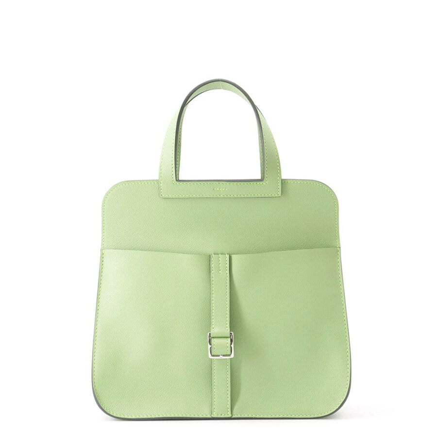 HERMES Halzan Vert cricket Evercolor Size 25 | Studio Nafay