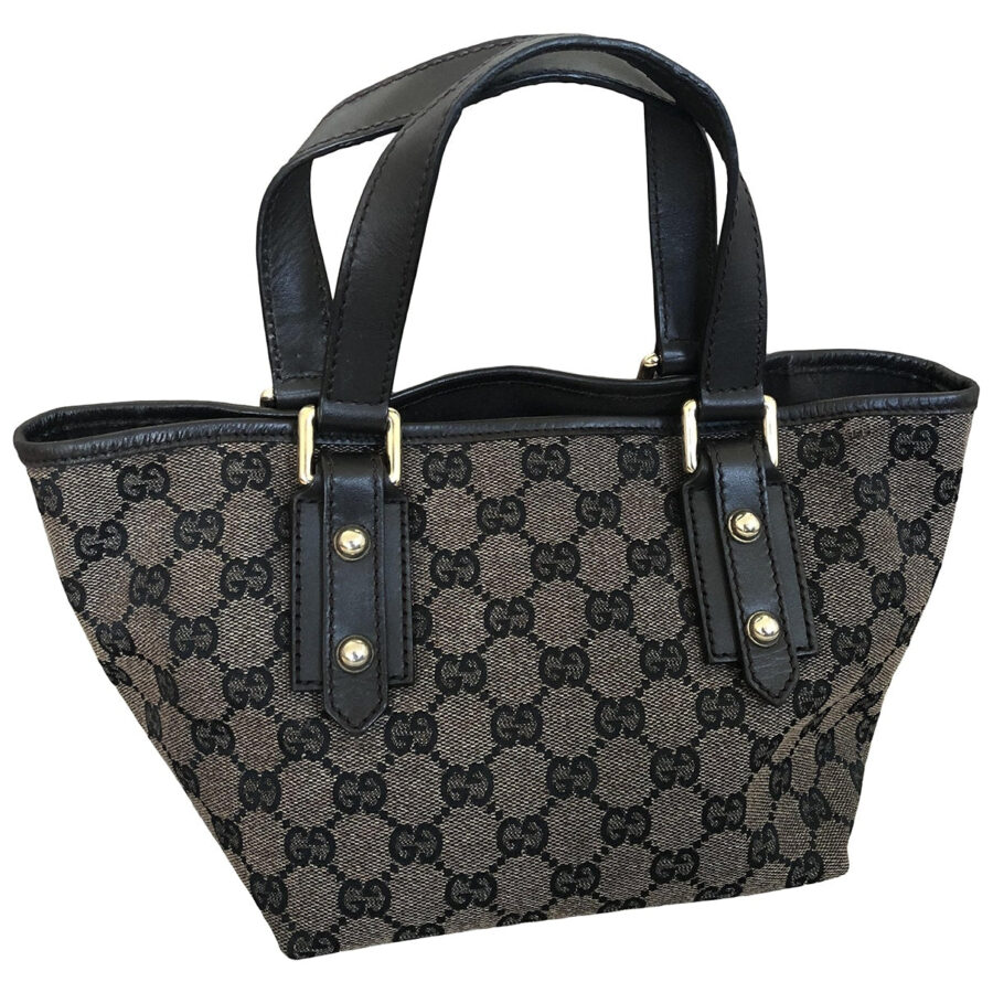Gucci brown cloth handbag | Studio Nafay