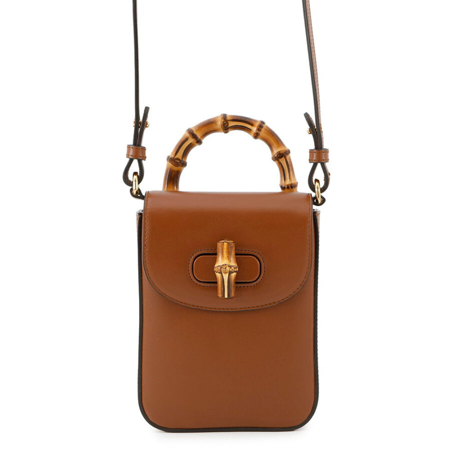 GUCCI 3WAYShoulder Bag Brown702106 Leather Bamboo | Studio Nafay