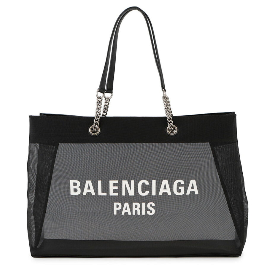 BALENCIAGA Duty Tote Bag Black741605 Mesh | Studio Nafay