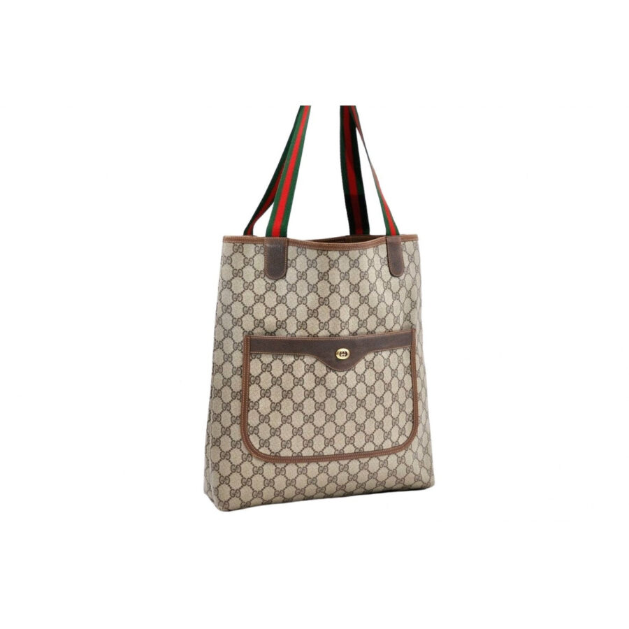 Gucci brown plastic handbag | Studio Nafay