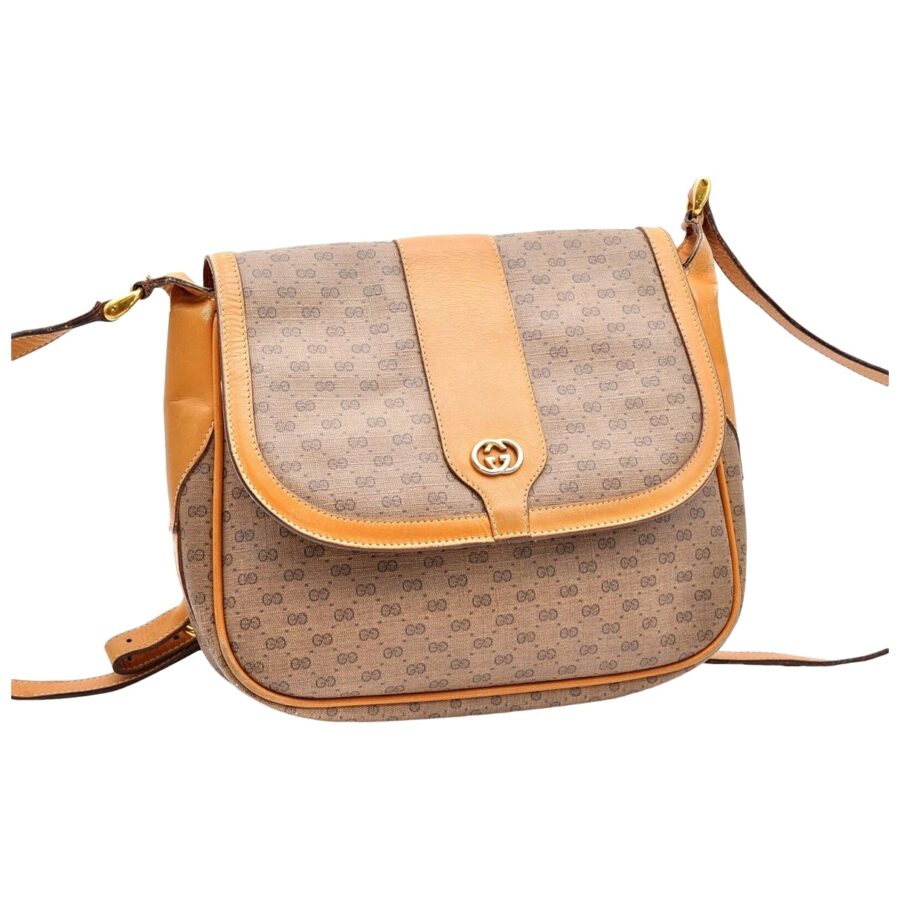 Gucci brown cloth handbag | Studio Nafay