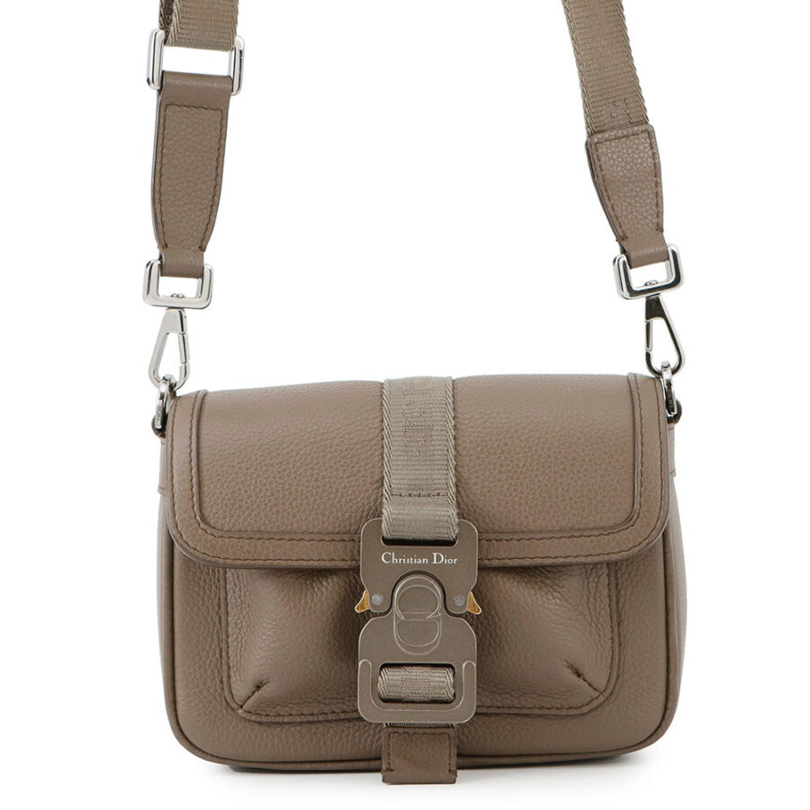 Dior Hit the Road Roller Coaster Shoulder Bag Olive2HTCA458YMJ Leather Size Mini | Studio Nafay