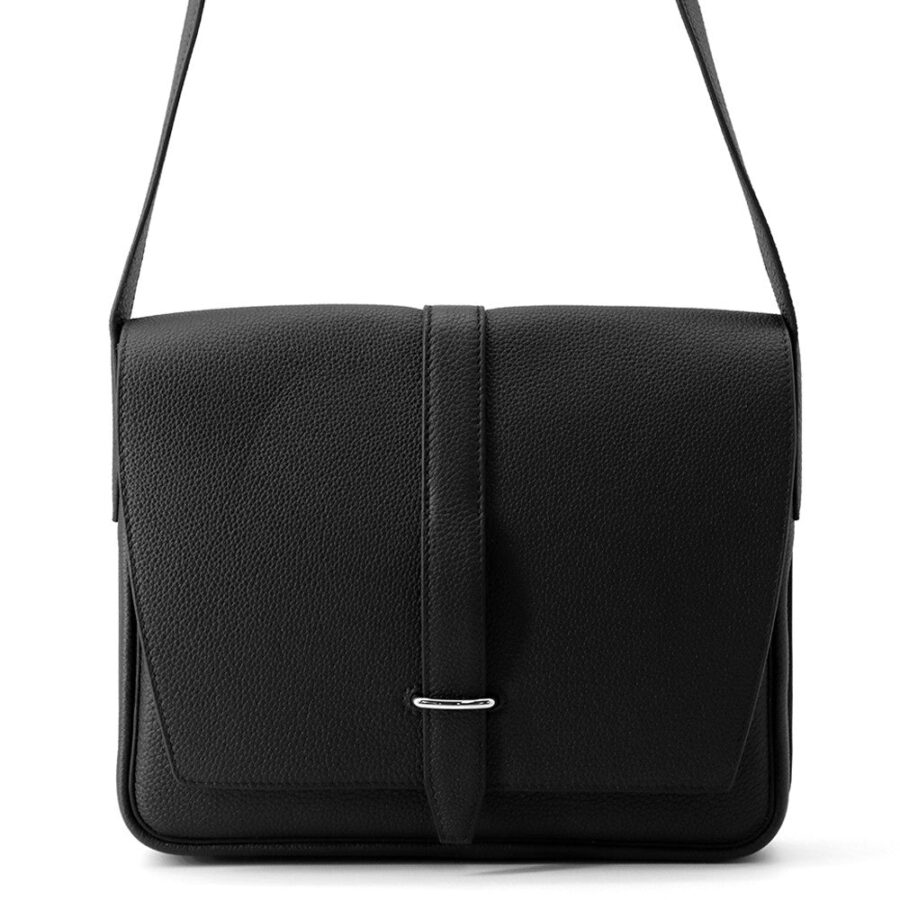HERMES Steve Light Junior Black Togo Leather | Studio Nafay