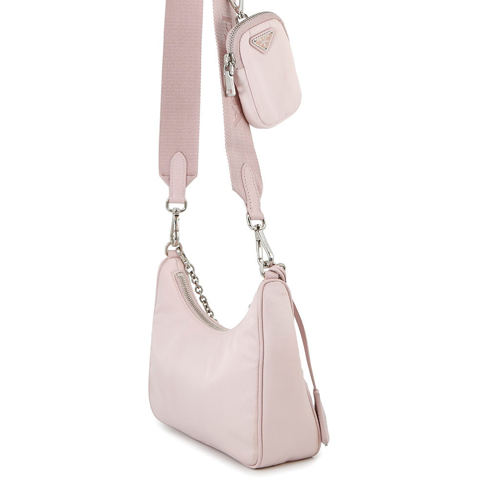 PRADA Re-Nylon Re-Edition Shoulder Bag Pink1BH204 Nylon