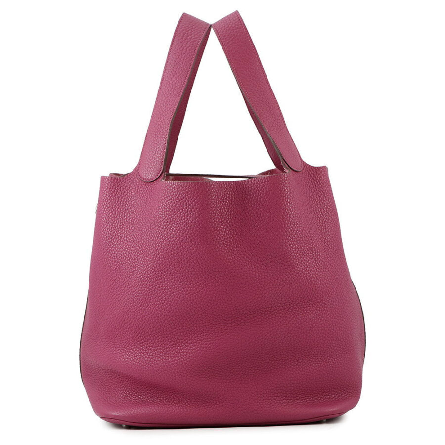 HERMES Picotin Lock Rose Purple Taurillon Clemence Size GM | Studio Nafay