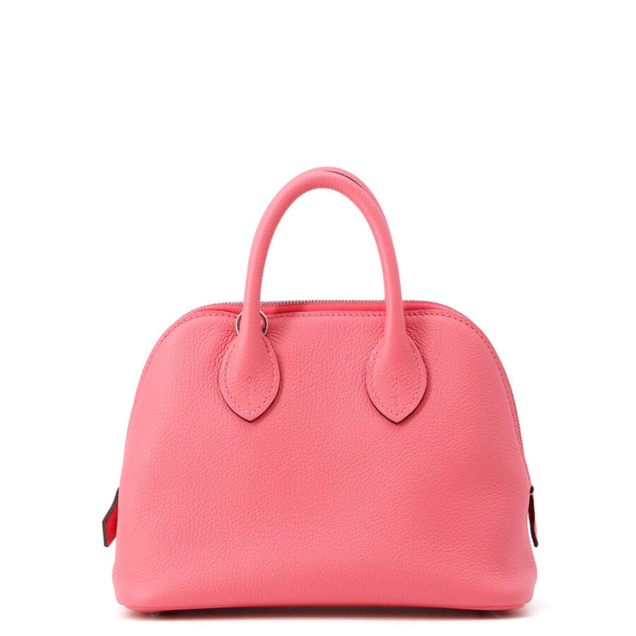 HERMES Bolide Rose Azalee Evercolor Size Mini | Studio Nafay