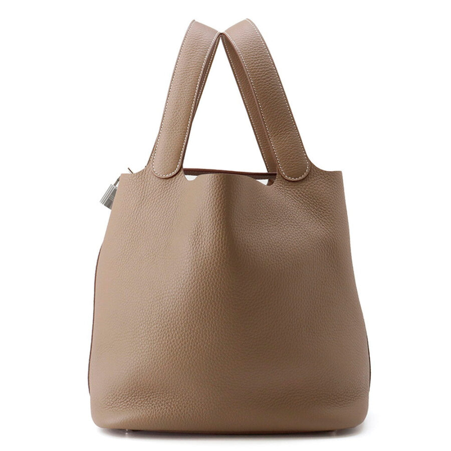 HERMES Picotin Lock Etoupe Taurillon Clemence Size GM | Studio Nafay
