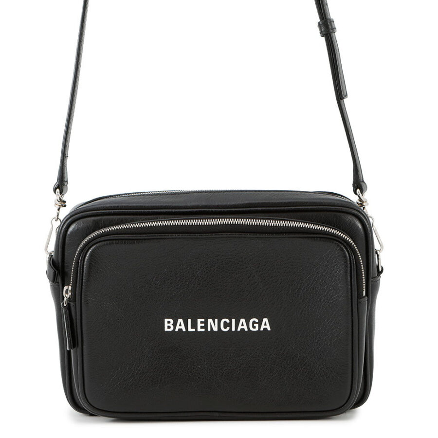 BALENCIAGA Everyday Cross Body Bag Black638414 Leather | Studio Nafay