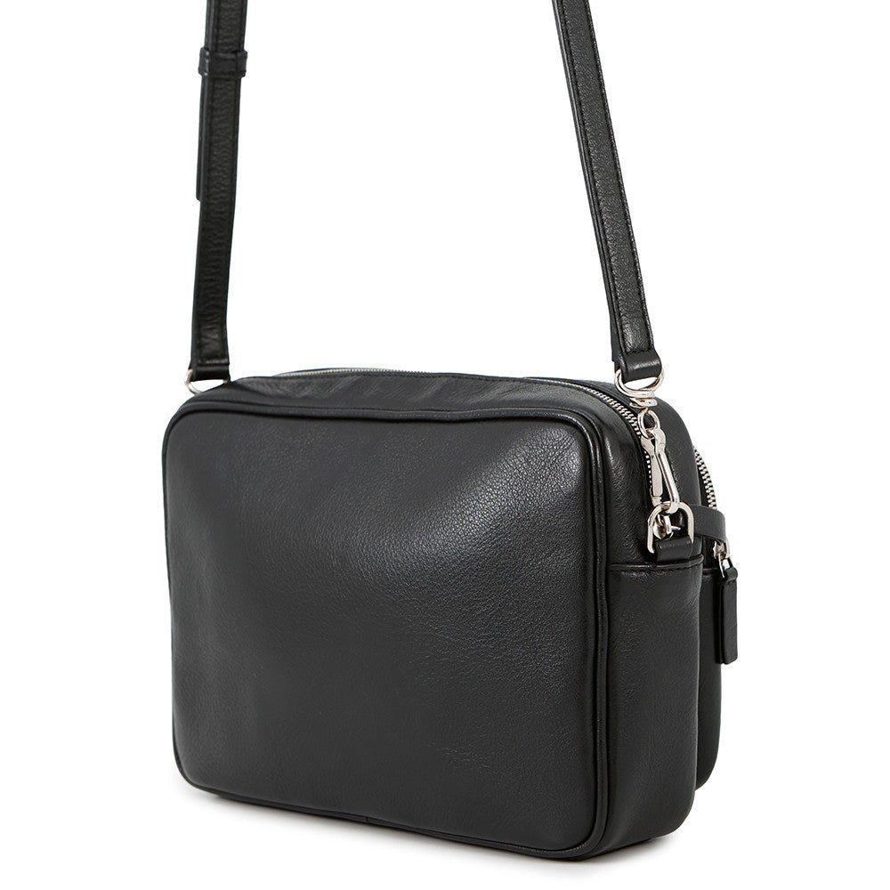 BALENCIAGA Everyday Cross Body Bag Black638414 Leather