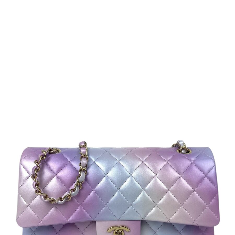 Chanel '24 Lilac Ombre Medium Double Flap Bag | Studio Nafay