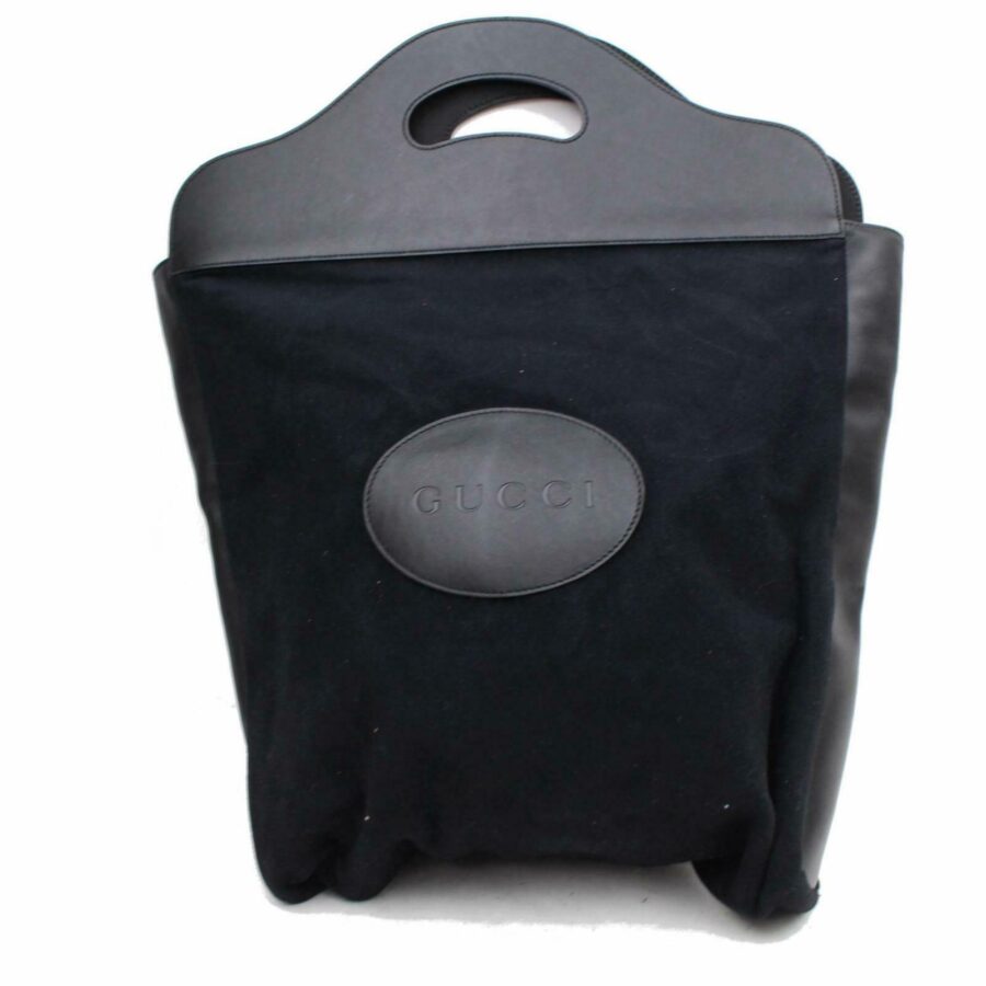 Brand Inspired Gucci Tote Bag Black Leather (SHC1-14638) | Studio Nafay