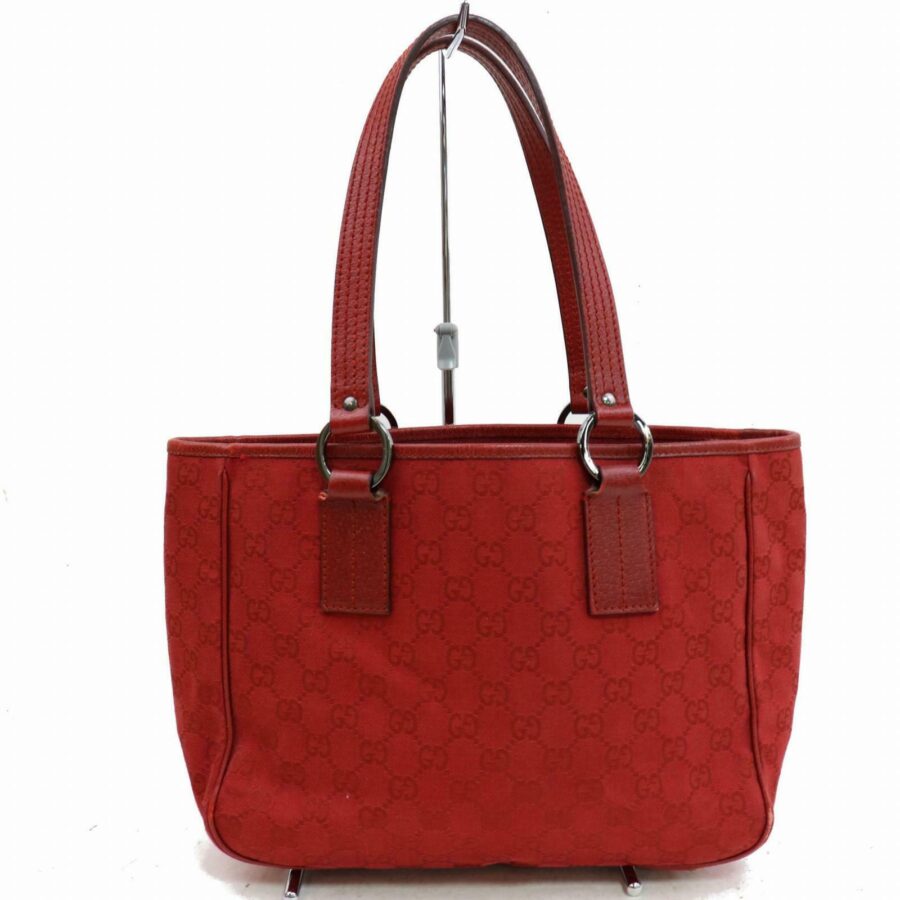 Brand Inspired Gucci Tote Bag Red Canvas (SHC1-14284) | Studio Nafay