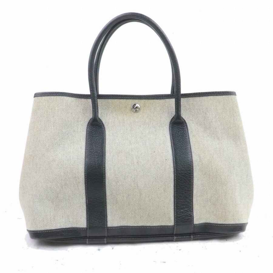 Brand Inspired Hermes Tote Bag Cream Canvas (SHC7-10029) | Studio Nafay