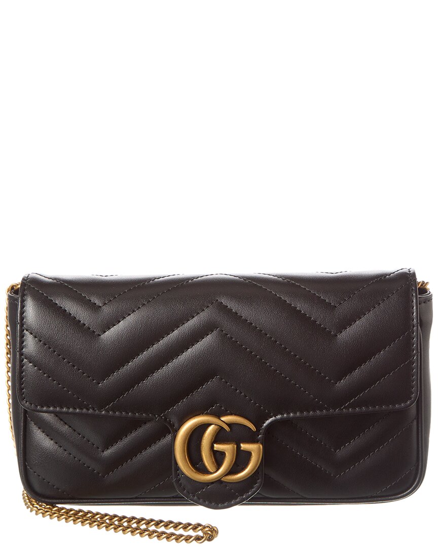 Gucci Gg Marmont Mini Leather Shoulder Bag