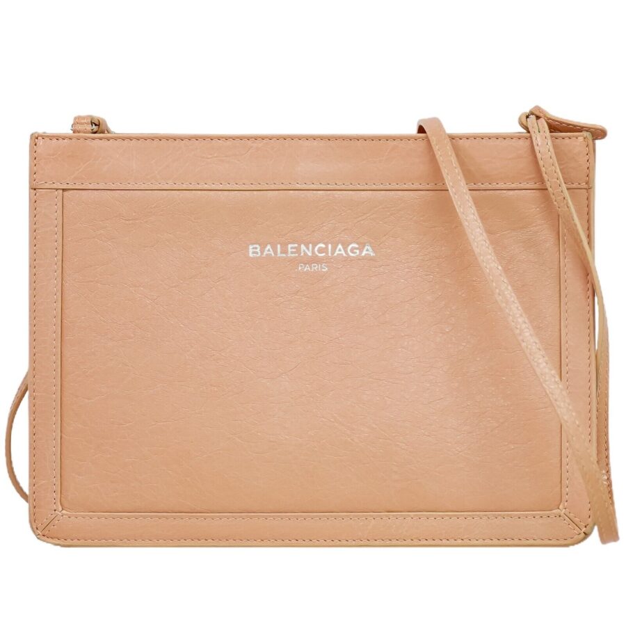 BALENCIAGA Navy pouch Handbag | Studio Nafay