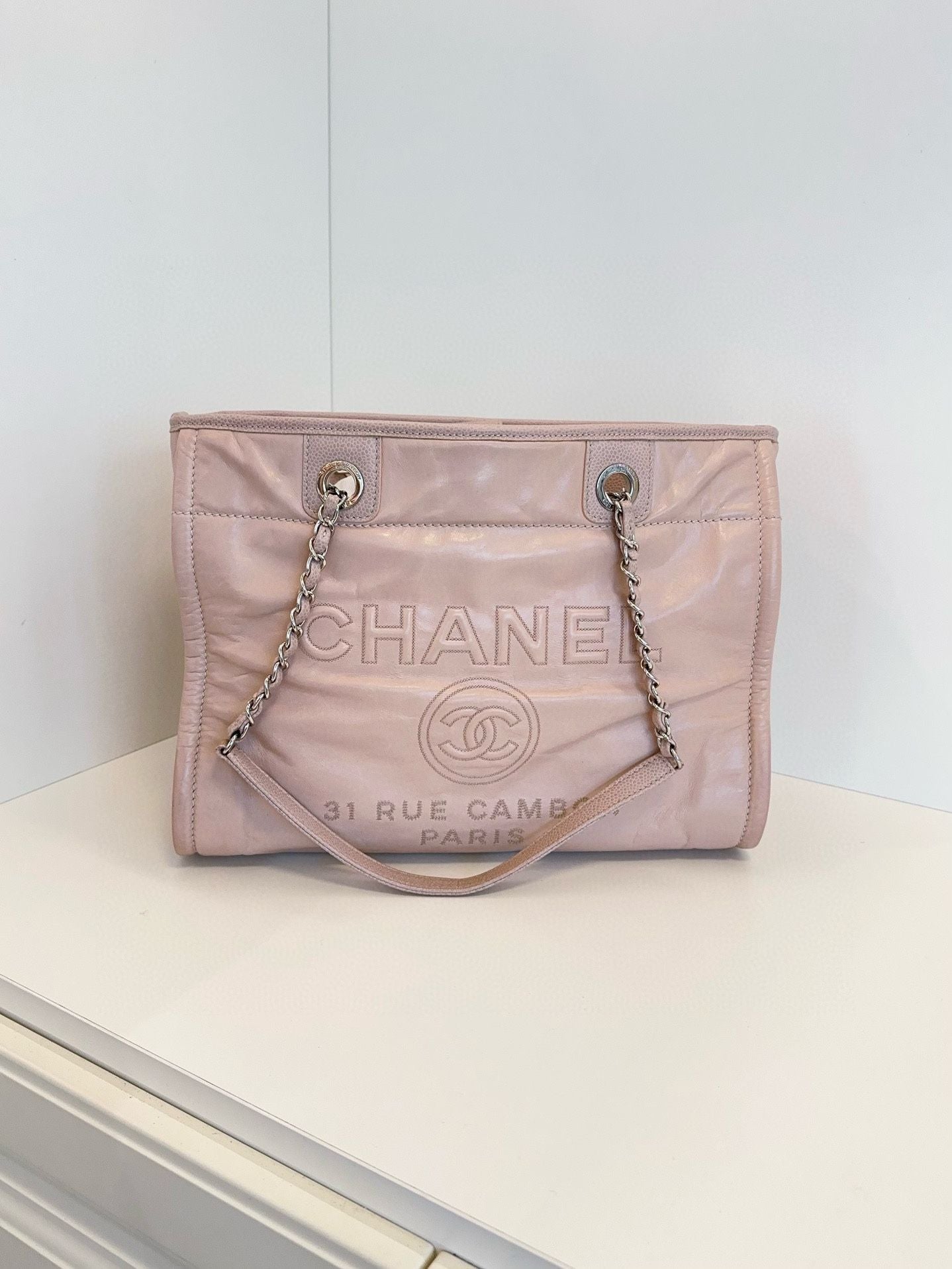 Chanel tote bag pink xcm Luxury Designer Handbag