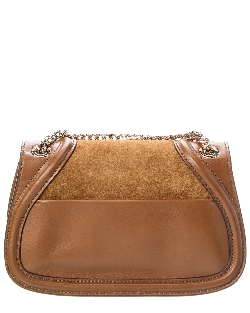 Gucci Blondie Medium Suede Shoulder Bag