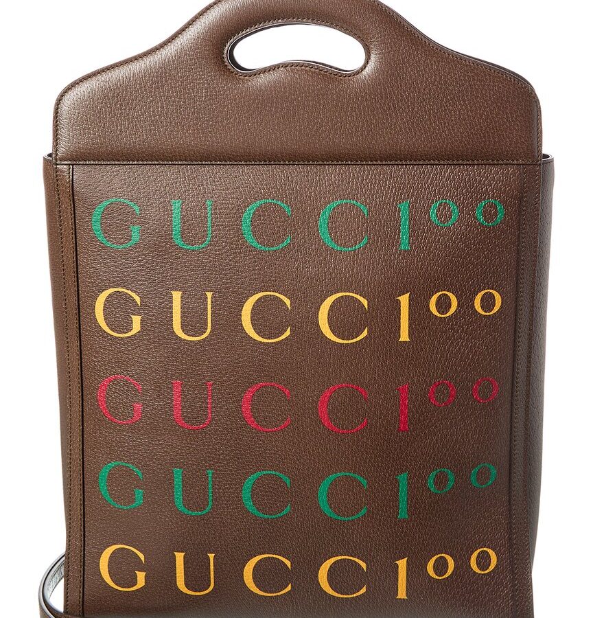 Gucci 100 Medium Leather Tote | Studio Nafay