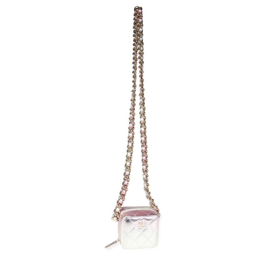 Chanel Mini Lambskin Gold Crossbody Bag | Studio Nafay