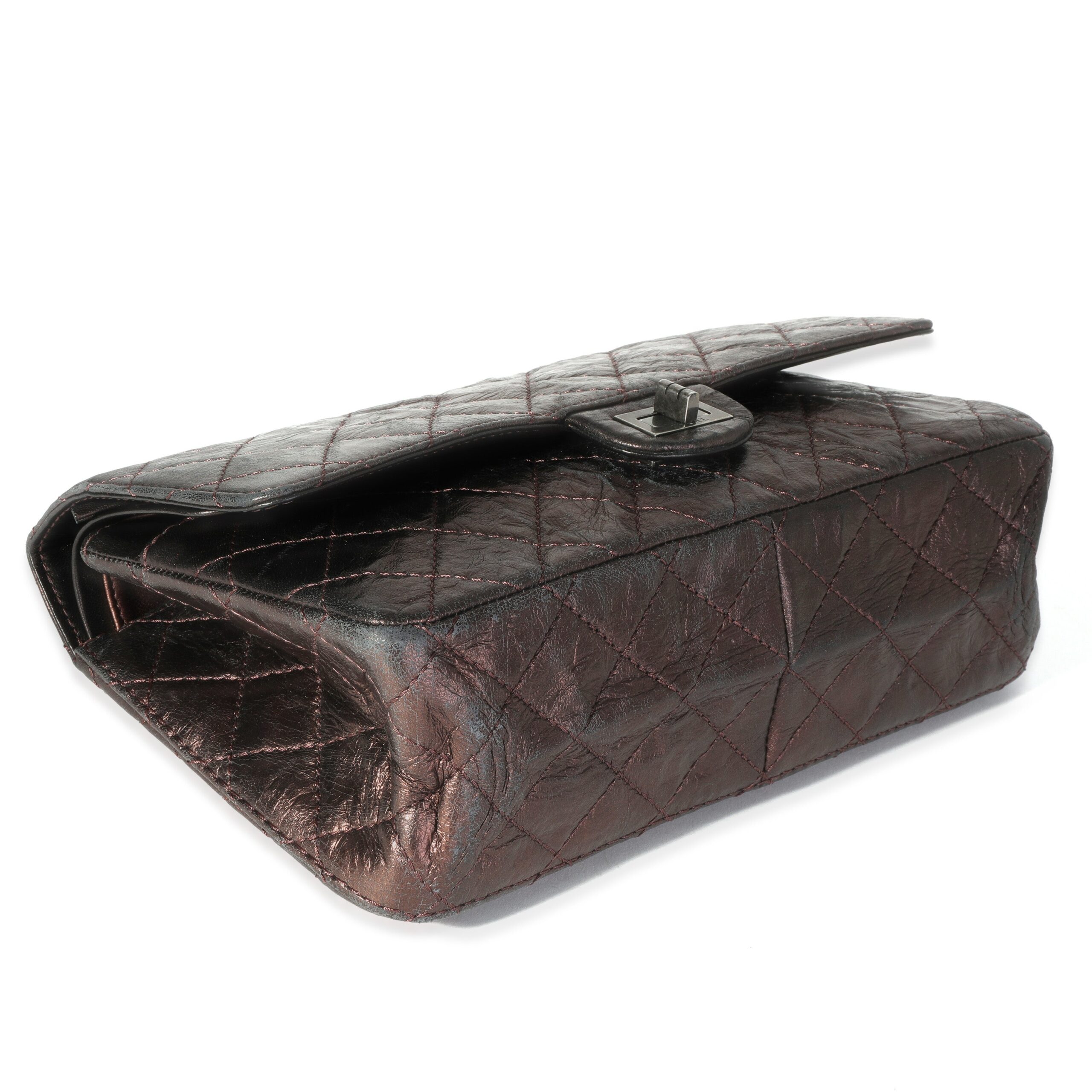Chanel Bronze Metallic Quilted. Reissue Bag