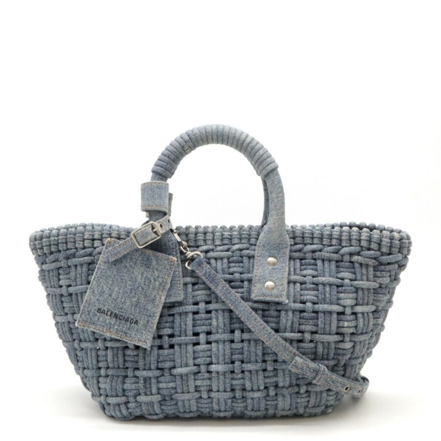 BALENCIAGA Bistro Basket Handbag | Studio Nafay