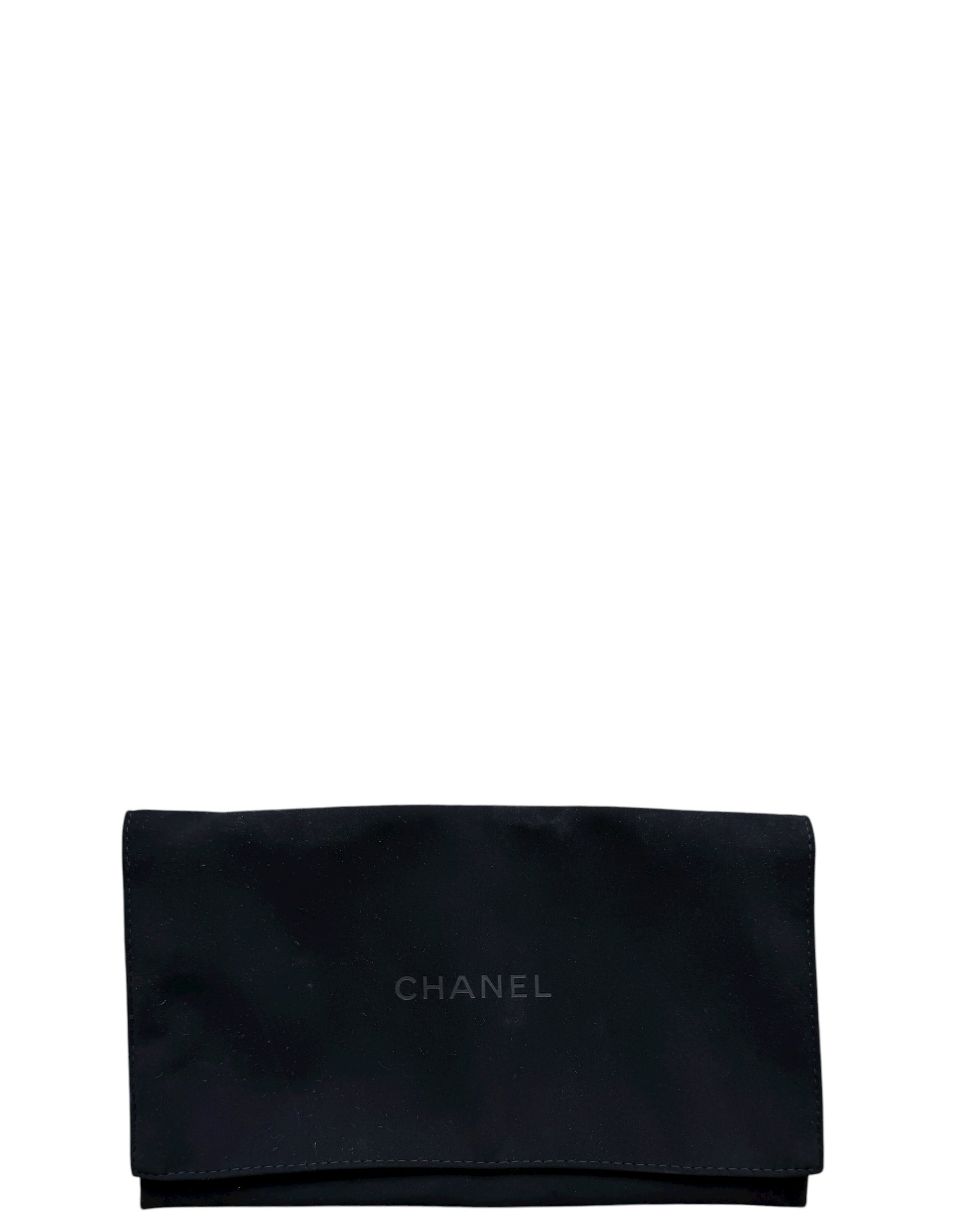 Chanel Black Lambskin Quilted Pearl Top Handle Micro Bag