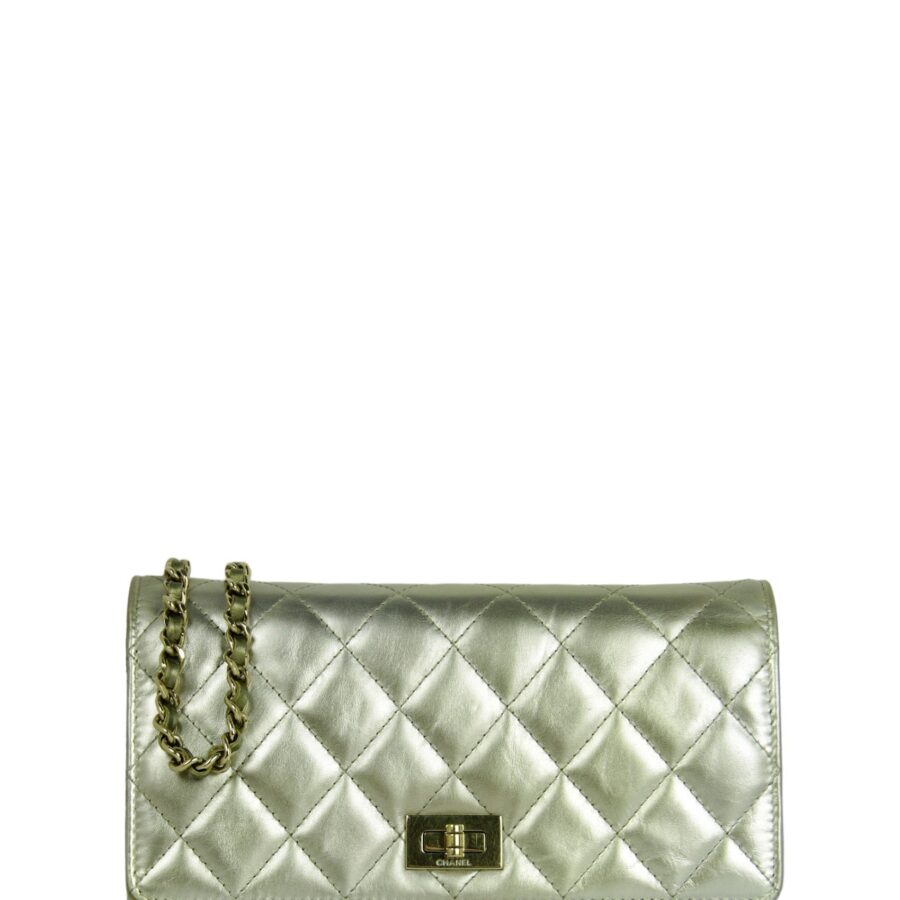 Chanel Gold Leather Reissue WOC Crossbody Bag | Studio Nafay