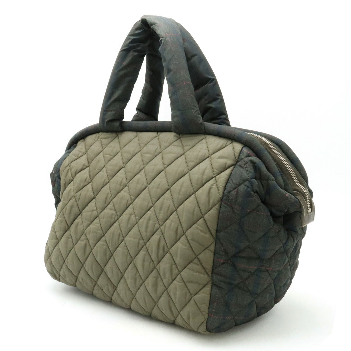 Chanel Nylon/Leather Coco Cocoon 2way Bag Classic Flap