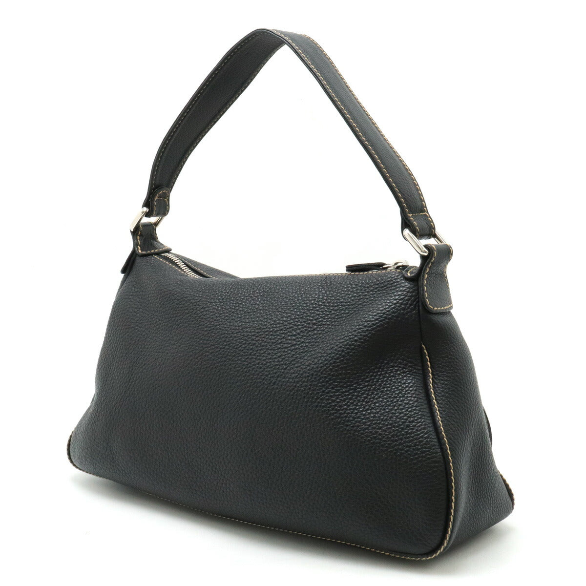 Chanel Leather Logo Shoulder Bag Classic Flap