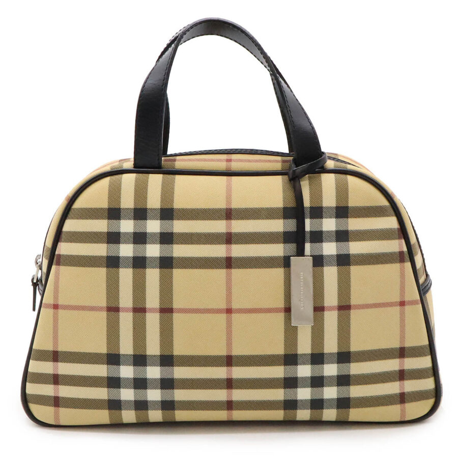 Burberry PVC Leather Handbag | Studio Nafay
